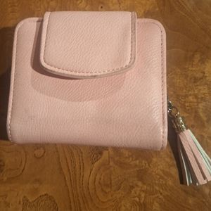 Cute pink wallet